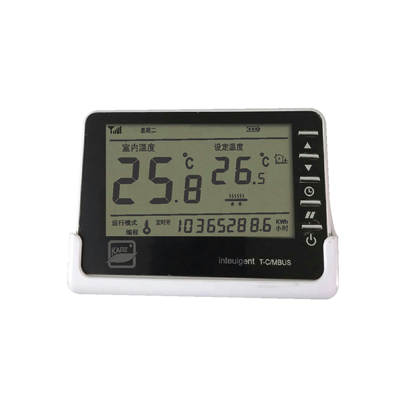 無線球閥智能控制溫控器 KR-1601WRHQF 433MHZ無線水暖溫控器